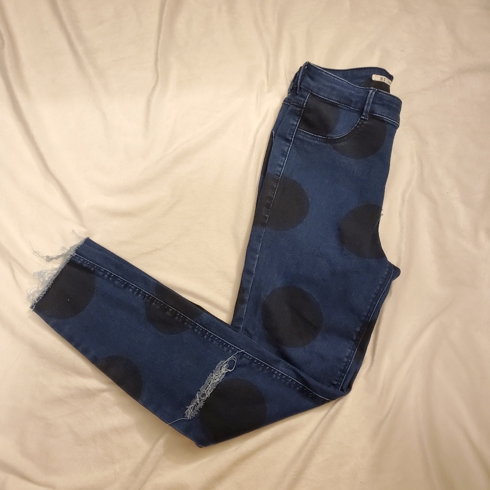 Zara Polka Dot Jeggings